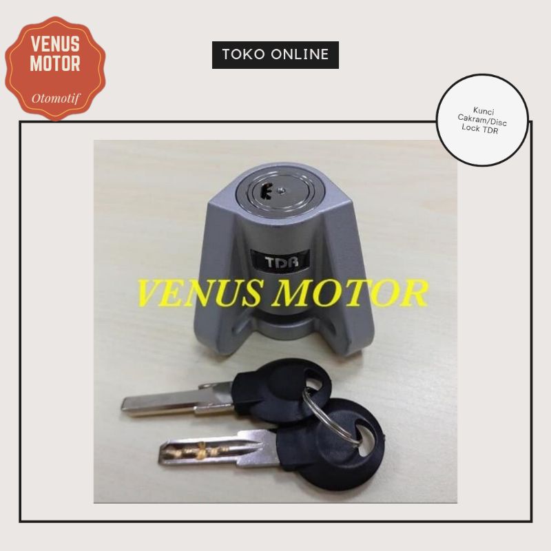 Jual Kunci cakram/Disc Lock TDR untuk semua jenis motor | Shopee Indonesia