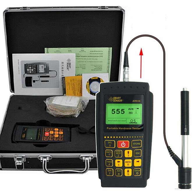 Jual Hardness Tester Smart Sensor AR936 Leeb Meter Portable AR 936