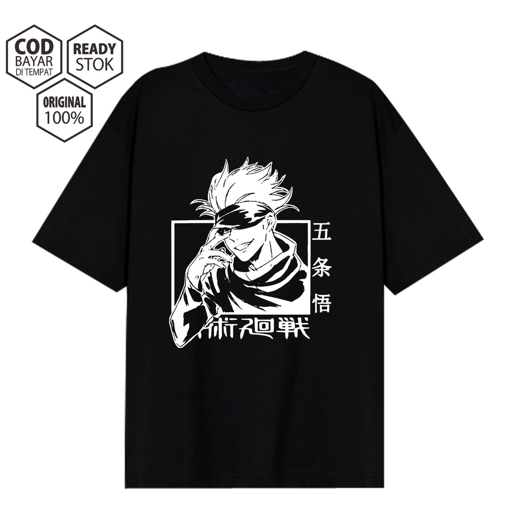 Jual Baju GOJO JUJUTSU KAISEN 05 Anime Jepang / T-shirt Anime / Anime ...