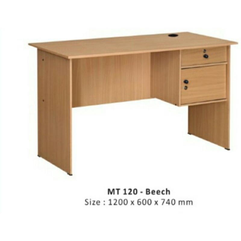 Jual Meja Kantor MT 120 / Meja Kerja / Meja Tulis | Shopee Indonesia