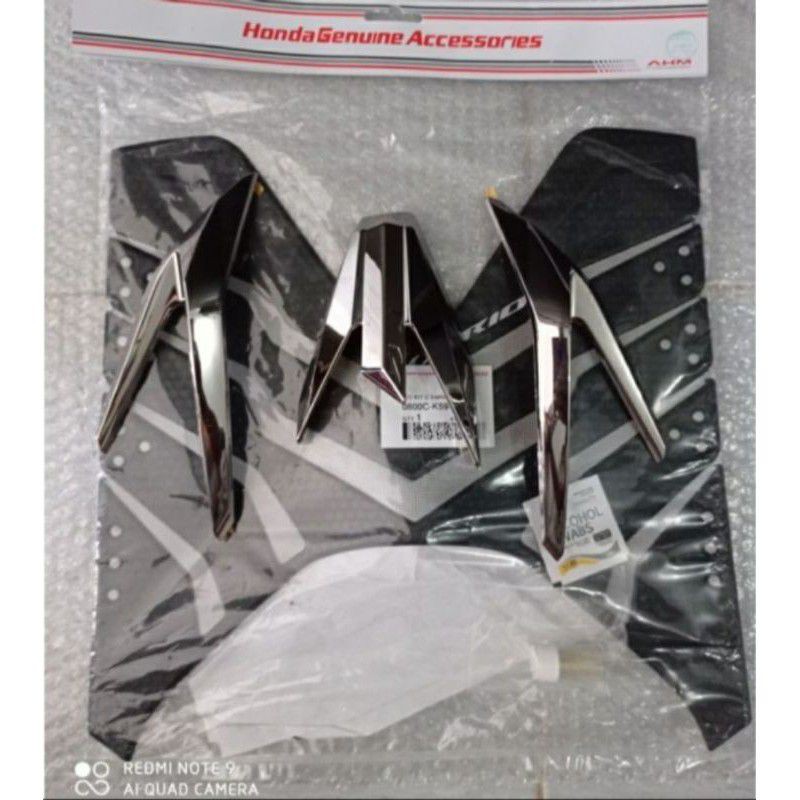 Jual Paket Aksesoris Vario Karpet Garnish Headlight, Knalpot New Vario