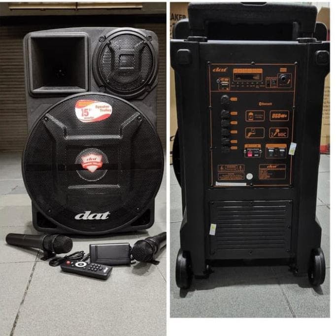 Jual SPEAKER AKTIF DAT DT-155 AKTIF PORTABLE 15 INCH | Shopee Indonesia