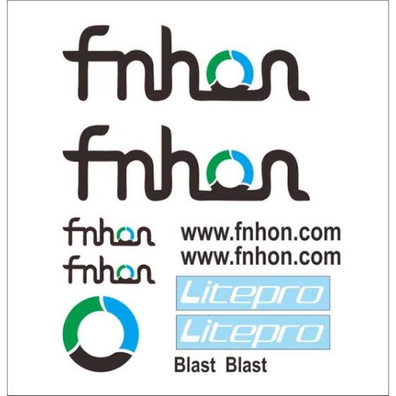 Jual Cutting Sticker FNHON BLAST 1 Warna Shopee Indonesia