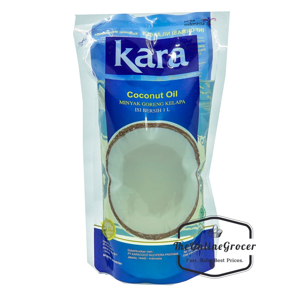 Jual Kara Coconut Cooking Oil 1L Minyak Kelapa Murni Shopee Indonesia