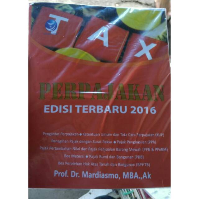 Jual Buku Perpajakan Indonesia Edisi Terbaru 2016 By Prof Dr Mardiasmo ...