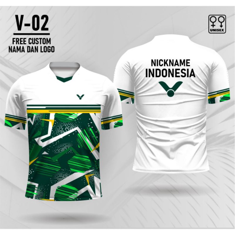 Jual jersey badminton baju setelan bulutangkis kaos bulu tangkis