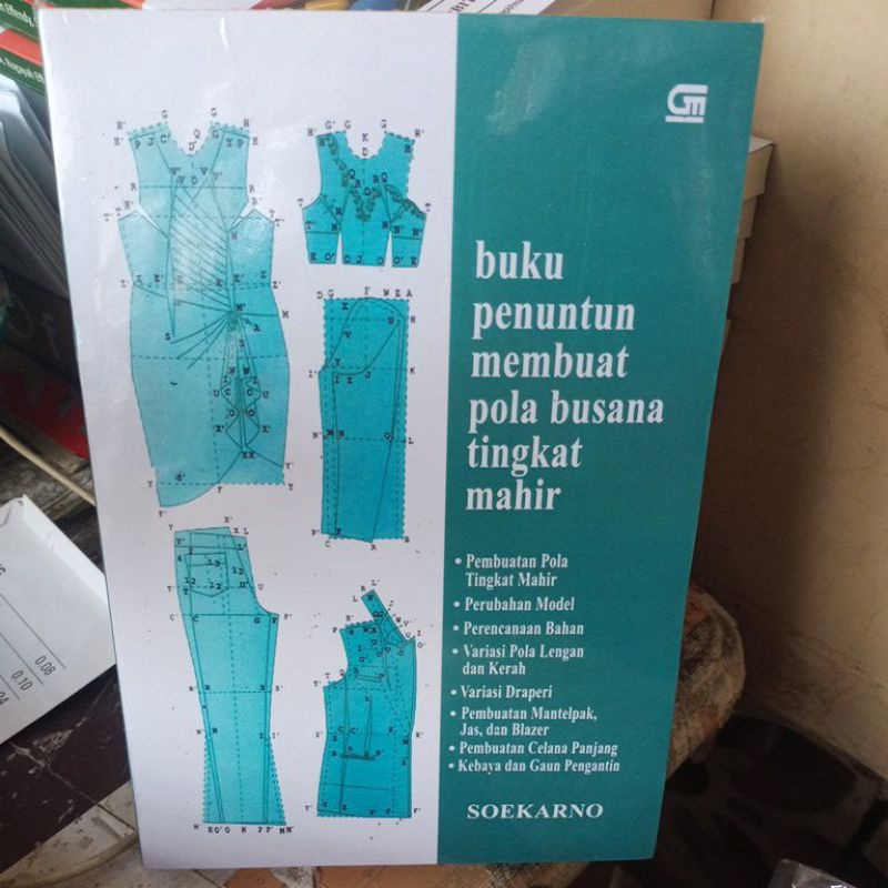 Jual Buku Belajar Menjahit Pola Busana Tingkat Mahir | Shopee Indonesia