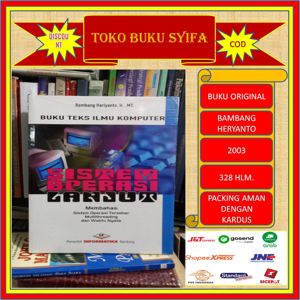 Jual BUKU TEKS ILMU KOMPUTER SISTEM OPERASI LANJUT | Shopee Indonesia