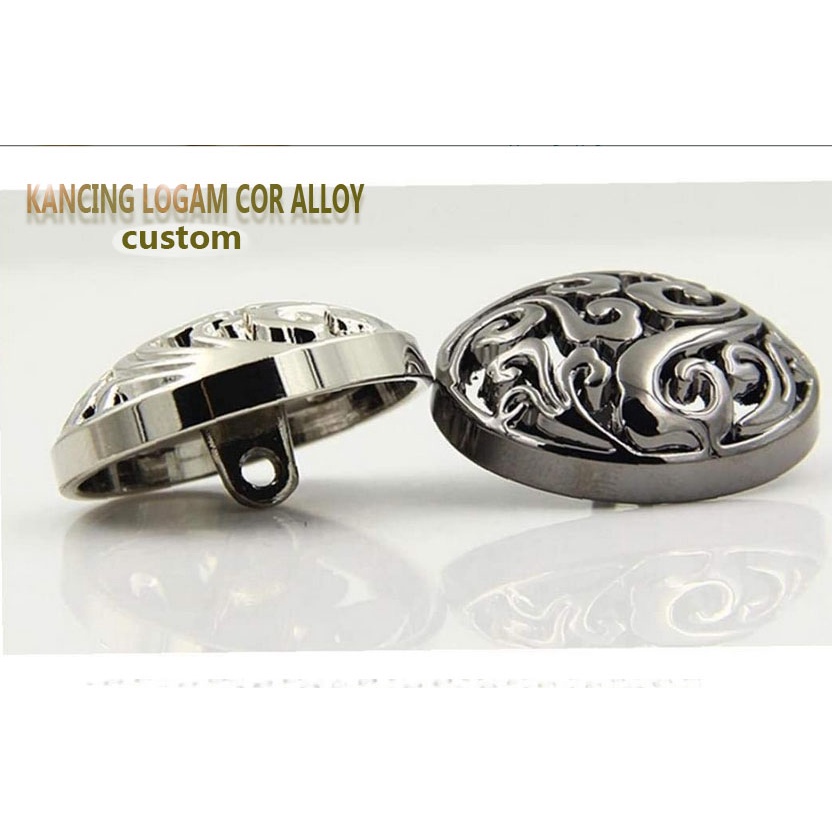 Jual Produsen kancing logam alloy dan anhass krum gold silver untuk ...