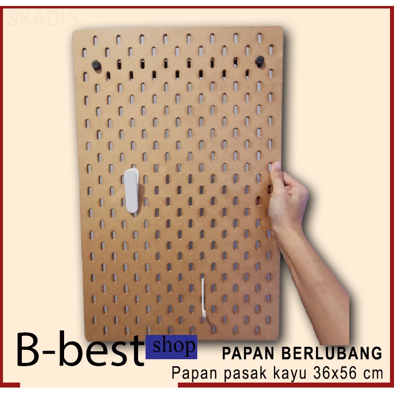 Jual Papan PEGBOARD / Papan dinding berlubang PAPAN ORGANIZER WALL