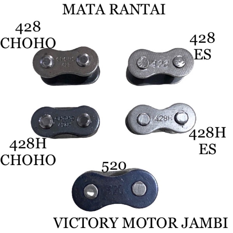 Jual MATA RANTAI SAMBUNGAN RANTAI 428 428L 428H 520H CHOHO | Shopee