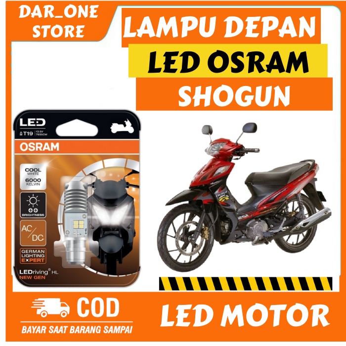 Jual LAMPU DEPAN LED MOTOR SHOGUN AXELO 125 FI ORIGINAL OSRAM | Shopee ...