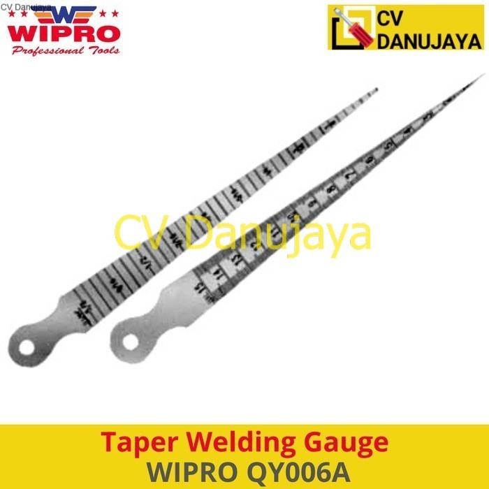 Jual Taper Welding Las Gauge Alat Ukur Ukur Pengelasan Pengukur Las L Mm Wipro Qy A