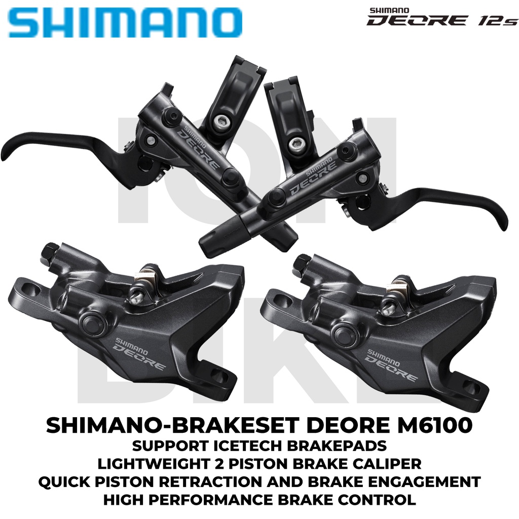 Jual Brakeset Shimano Deore M Piston Discbrake Disc Brake Set