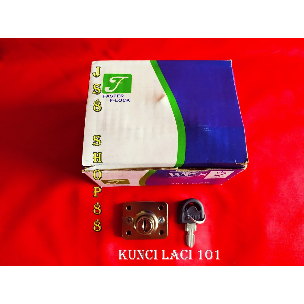 Jual KUNCI LACI LEMARI 101 DRAWER LOCK 16mm MEREK FASTER & INES ...