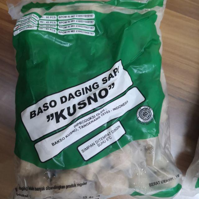 Jual Bakso Kusno 1 Kg Bakso Daging Sapi Halal Shopee Indonesia