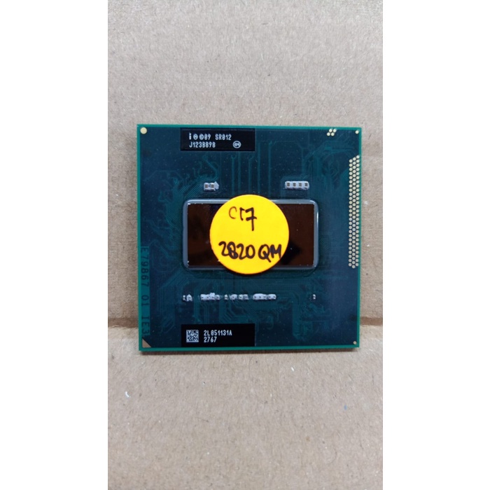 Jual processor laptop core i7 2820qm gen2 bergaransi | Shopee Indonesia