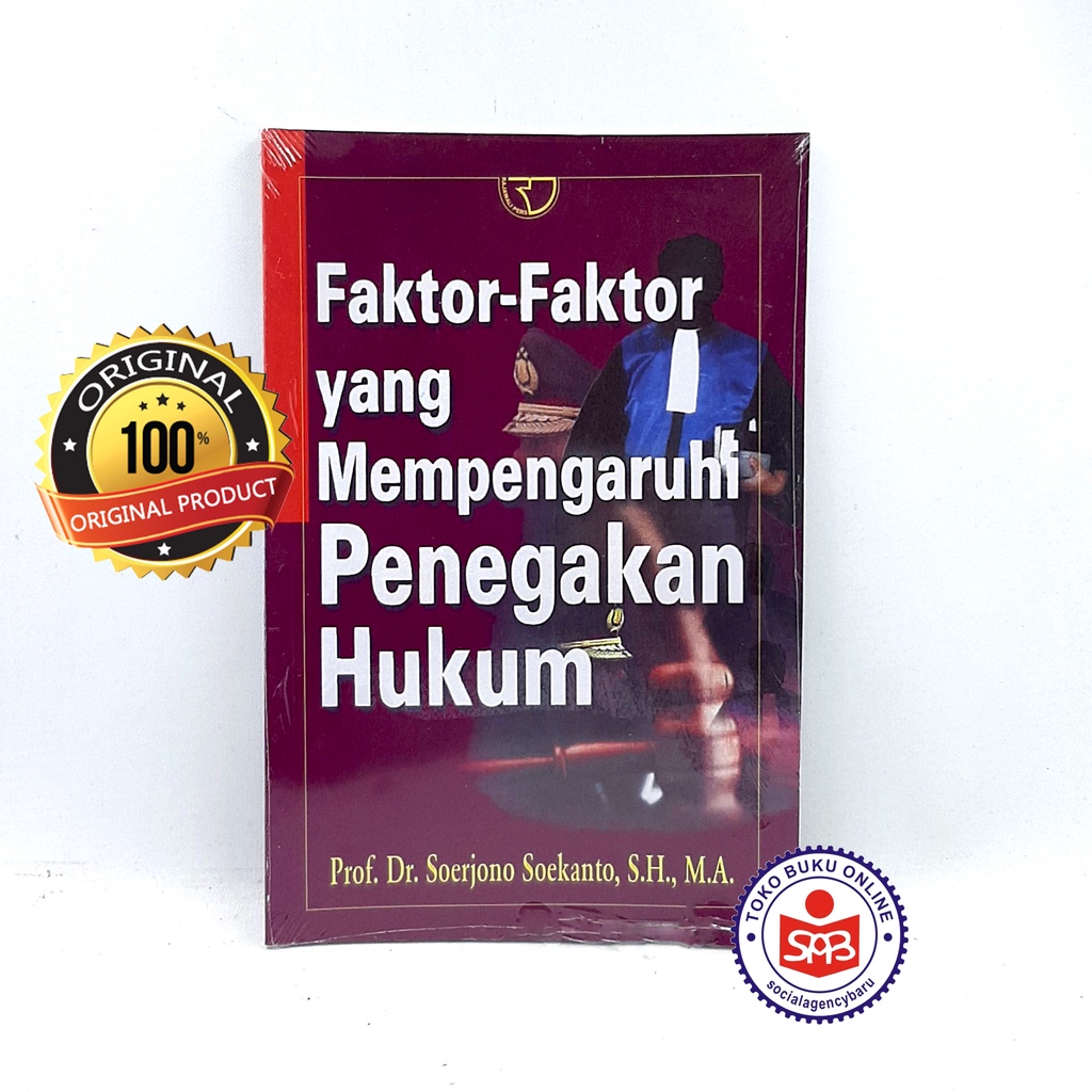 Jual Faktor Faktor Yang Mempengaruhi Penegakan Hukum - Soerjono ...