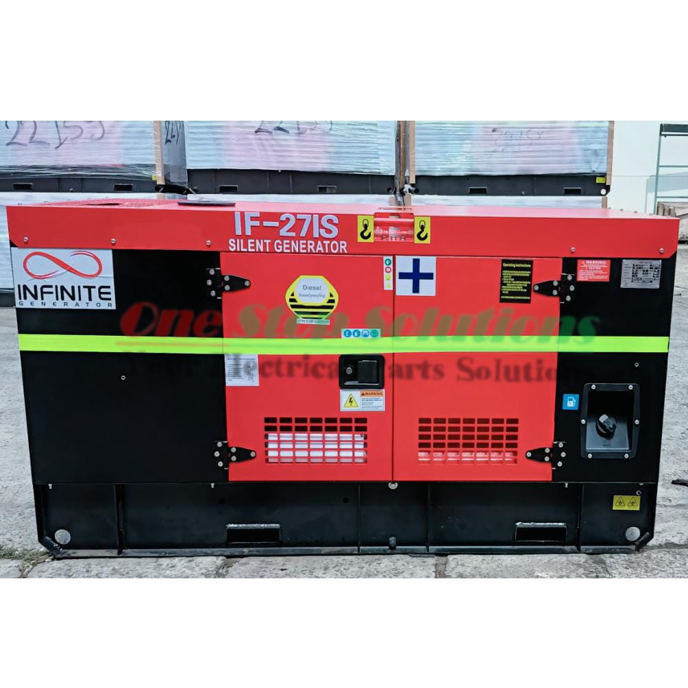 Jual GENSET INFINITE GENERATOR DIESEL GENSET SILENT IF-27IS 27 KVA ...