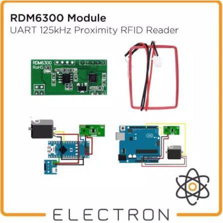 Jual RDM6300 125 kHz Proximity RFID Arduino Reader Module UART | Shopee ...