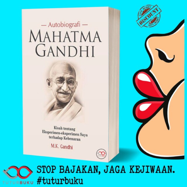 Jual Autobiografi Mahatma Gandhi - M.K Gandhi | Shopee Indonesia