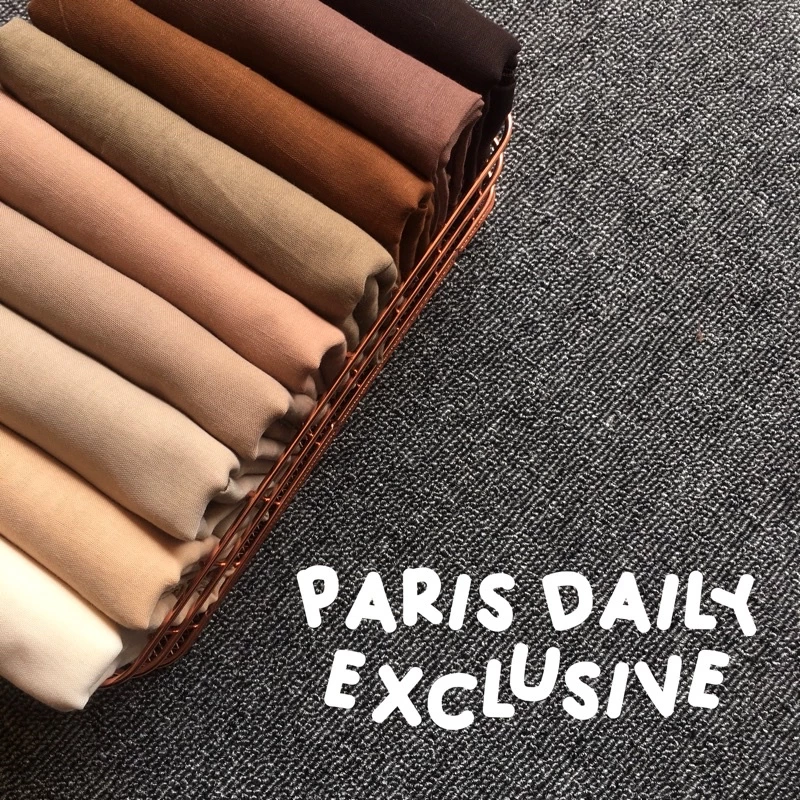 Paris Daily Exclusive Cotton Hijab Adem Lembut