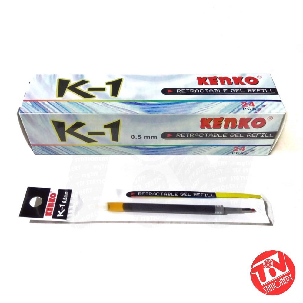 Jual Refill Isi Gel Pen Kenko K Mm Retractable Gel Refill