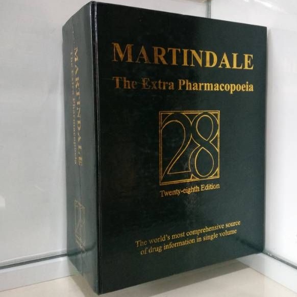 Jual MARTINDALE The Extra Pharmacopoeia 28 Twenti-eighth Edition ...