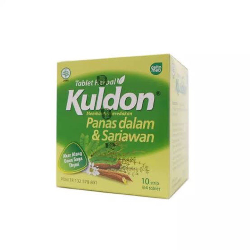 Jual KULDON SARIAWAN 650 MG BOX 40 TABLET | Shopee Indonesia