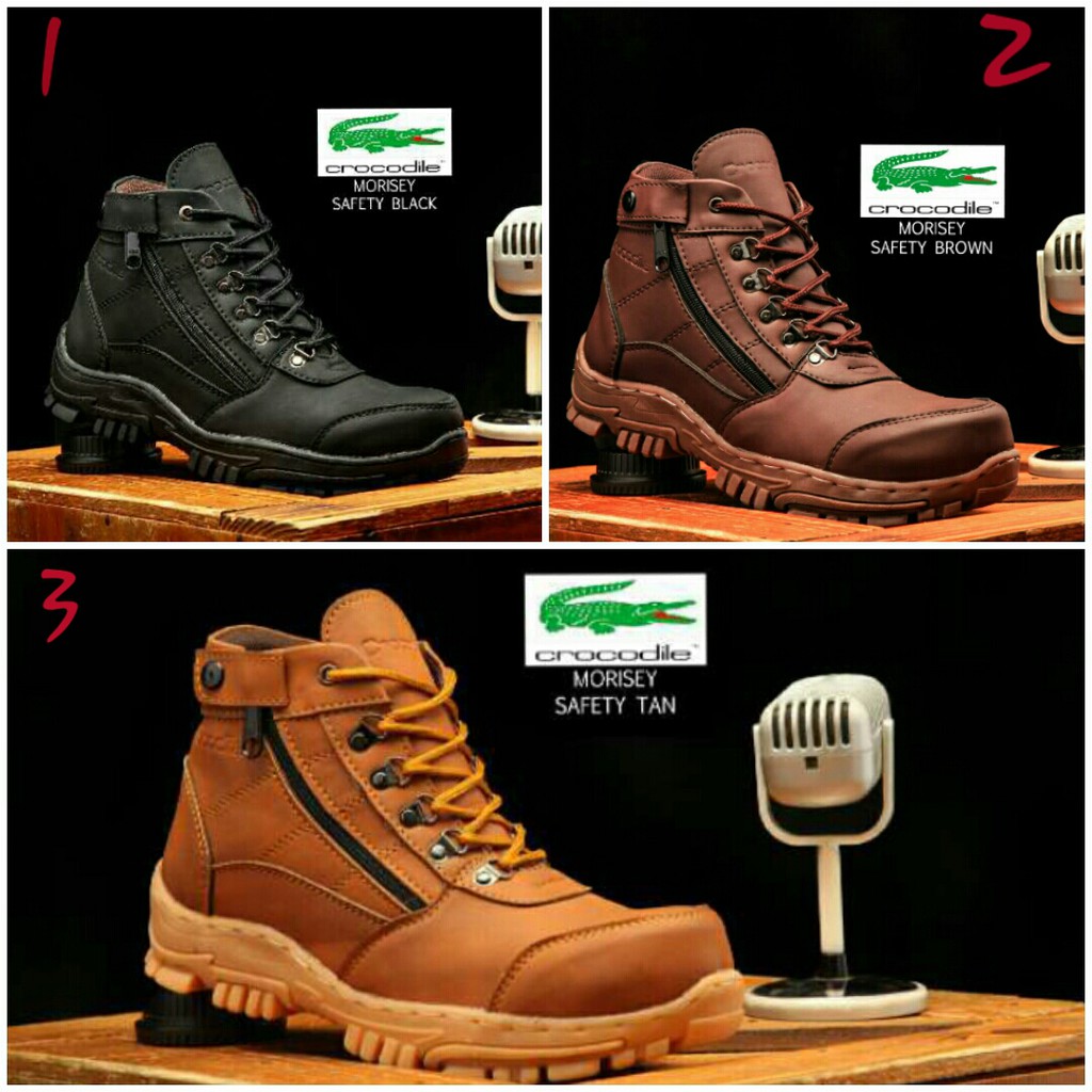 Jual Crocodile Safety Sepatu Boot Safety Sepatu Boot Besi Sepatu Proyek Crocodile Safety