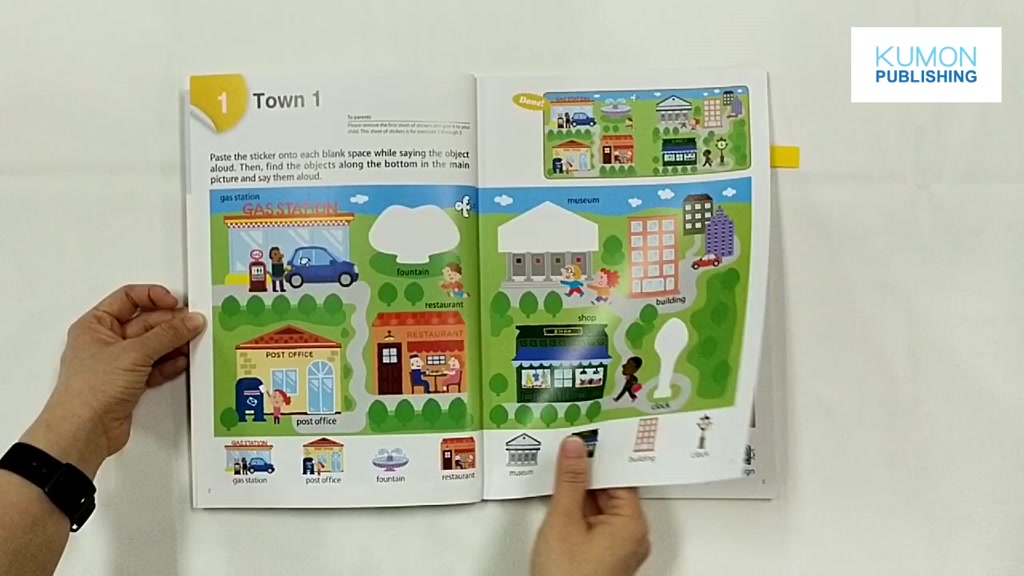 Jual KUMON - Vocabulary Sticker Books (2 and up) | Shopee Indonesia