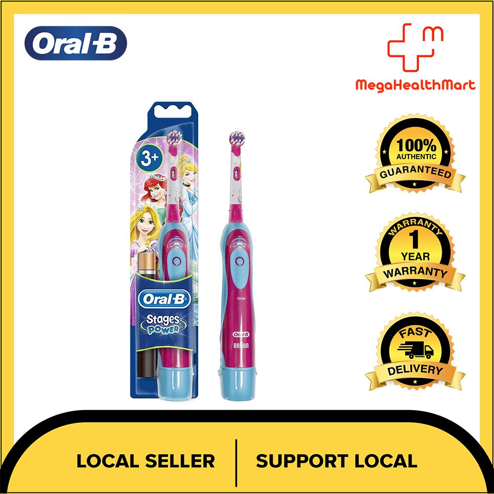 Jual Oral-B Stages Power Kids Battery-Powered Toothbrush Featuring ...