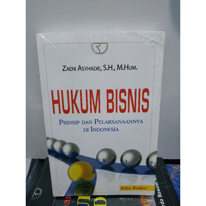 Jual Buku Hukum Bisnis Prinsip Dan Pelaksanaannya Di Indonesia Zaeni