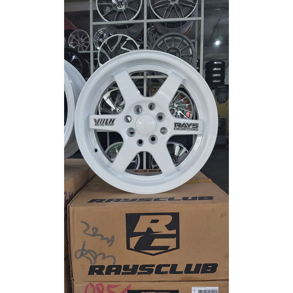 Jual velg te37 R15 putih | Shopee Indonesia