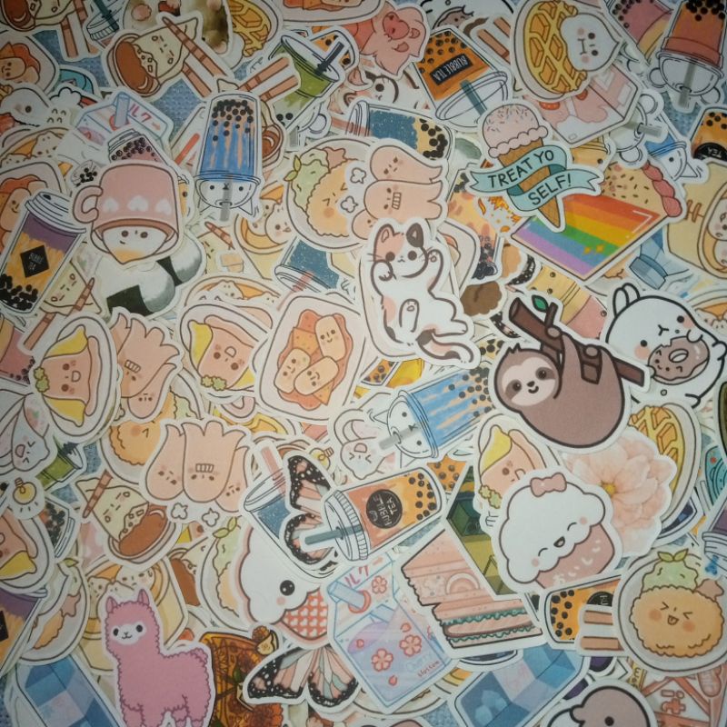 Jual Stiker Aesthetic | Stiker Random | Shopee Indonesia