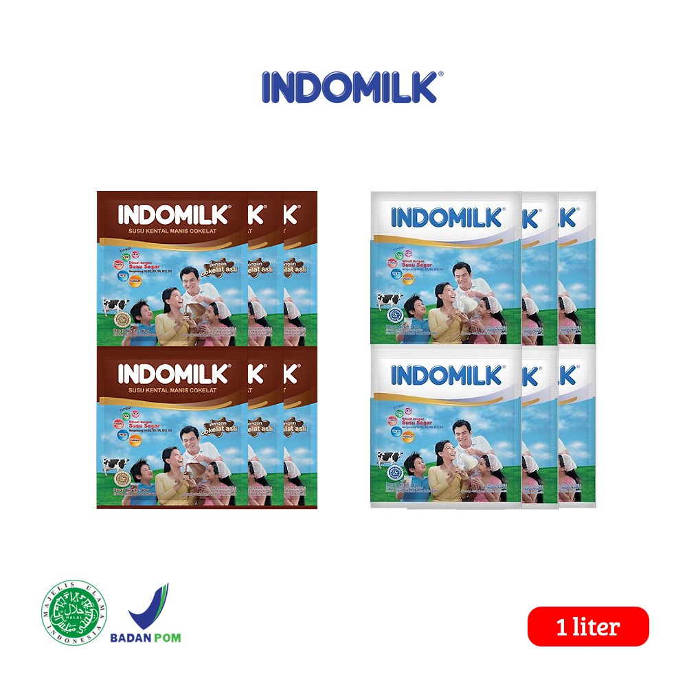 Jual Indomilk Susu Kental Manis Sachet (Isi 6 pcs) Shopee Indonesia