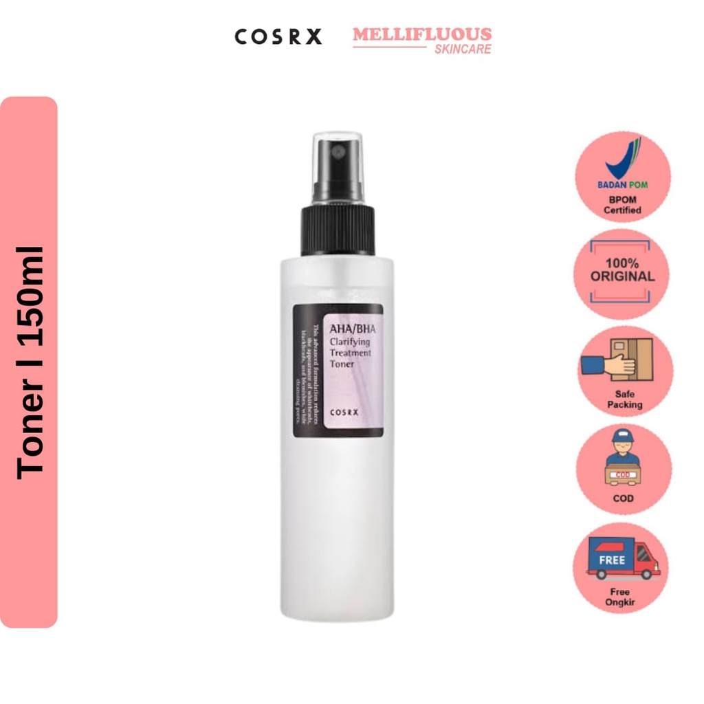 Jual COSRX AHA/BHA Clarifying Treatment Toner 150ml | Shopee Indonesia