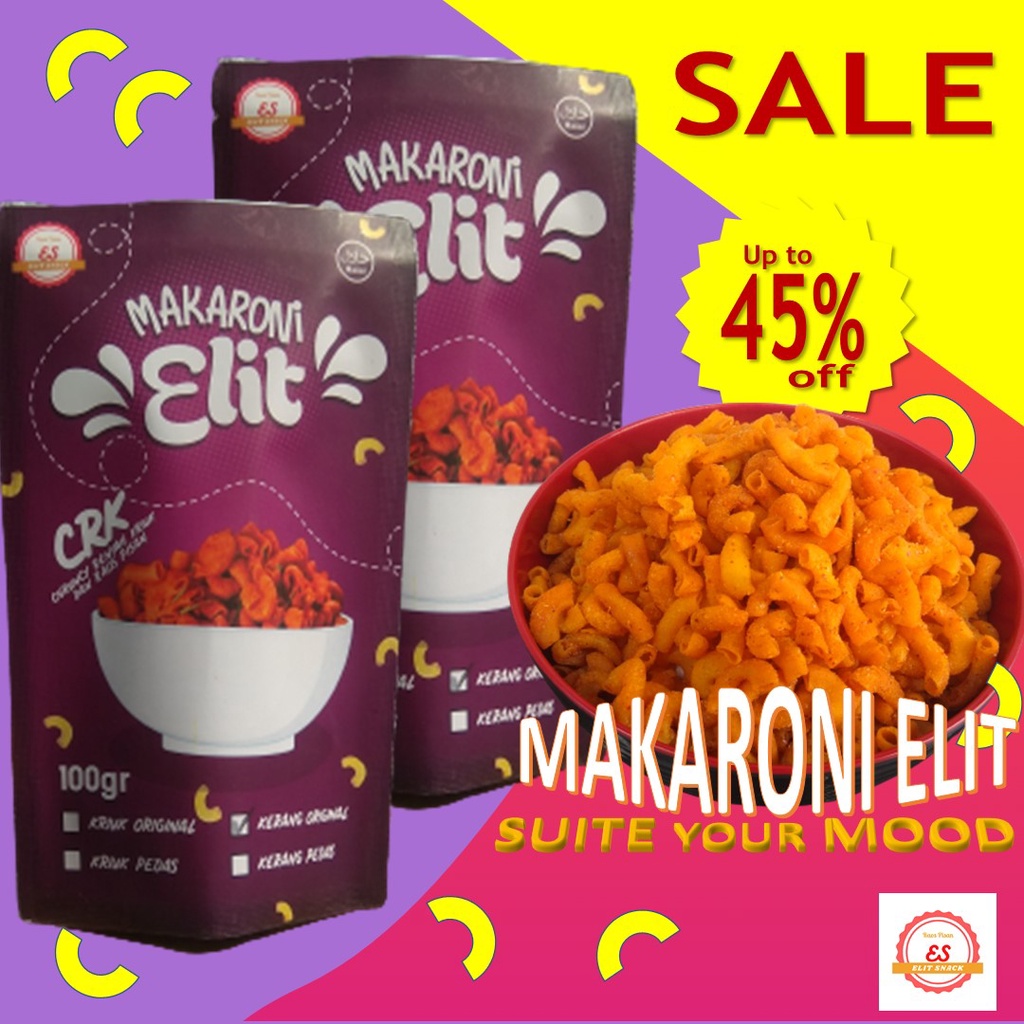 Jual snack ringan keripik makaroni makroni macaroni elit bantet bantat ...