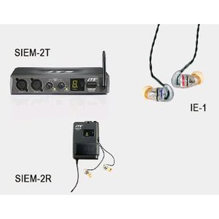 Jual JTS SIEM-2T/R-IE-1 Wireless Ear Monitor System | Shopee