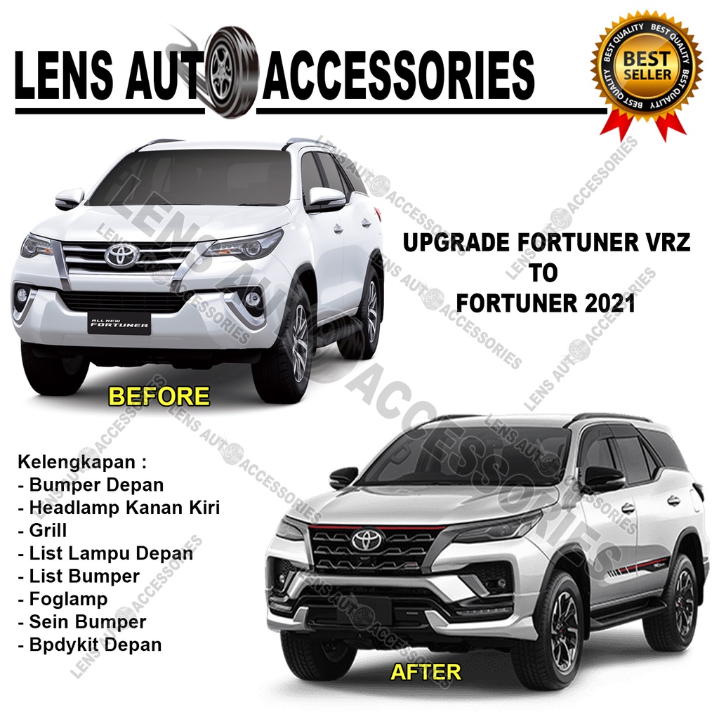 Jual PAKET UPGRADE FORTUNER 2021 | Shopee Indonesia