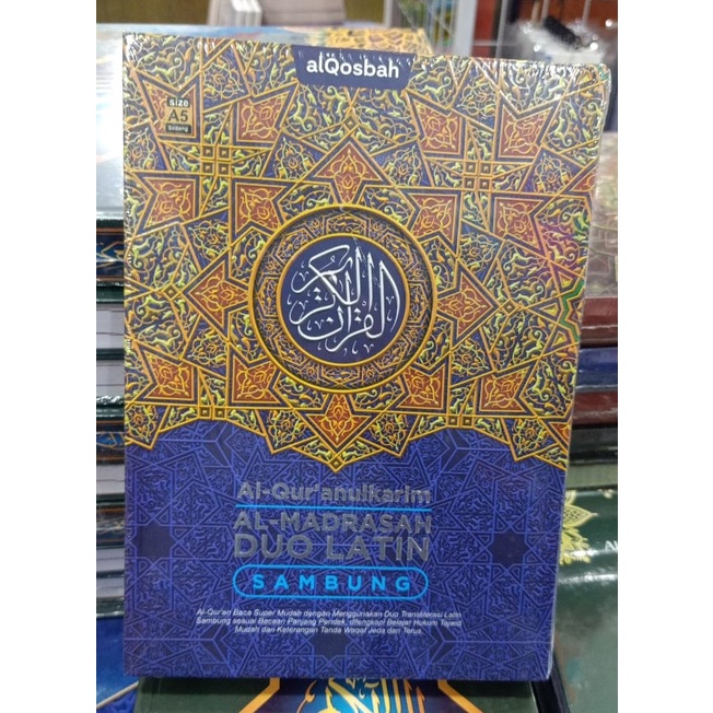 Jual Al-Quran Al-Madrasah Duo Latin Sambung A5 | Shopee Indonesia