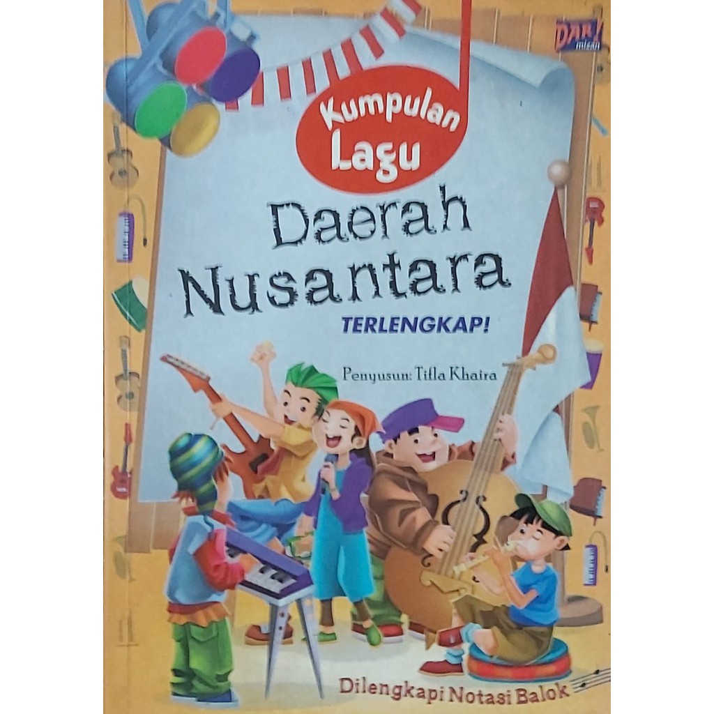 Jual BUKU KUMPULAN LAGU DAERAH NUSANTARA | Shopee Indonesia