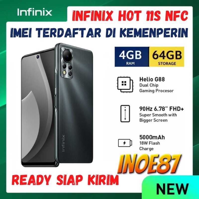 infinix hot 11 nfc ram 4 64