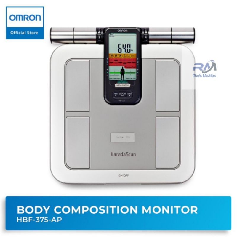Jual Karada Scan Omron Monitor Komposisi Tubuh HBF-375 | Shopee Indonesia