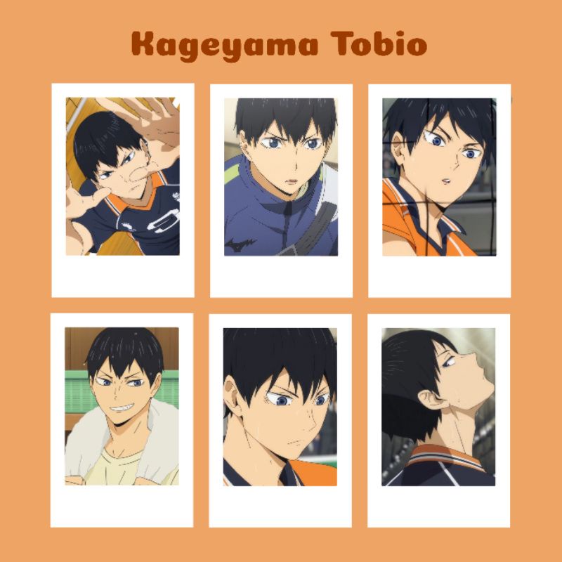 Jual Polaroid Anime Haikyuu Photo haikyuu Shoyo kageyama kenma ...