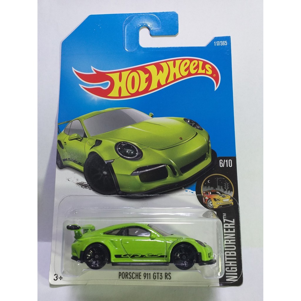 Jual Hot Wheels Porsche 911 Gt3 Rs Hijau Shopee Indonesia