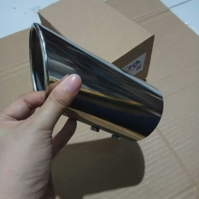Jual Muffler Cutter Buntut Knalpot Honda Brio Satya BRIO RS Mobilio Universal diameter 6cm