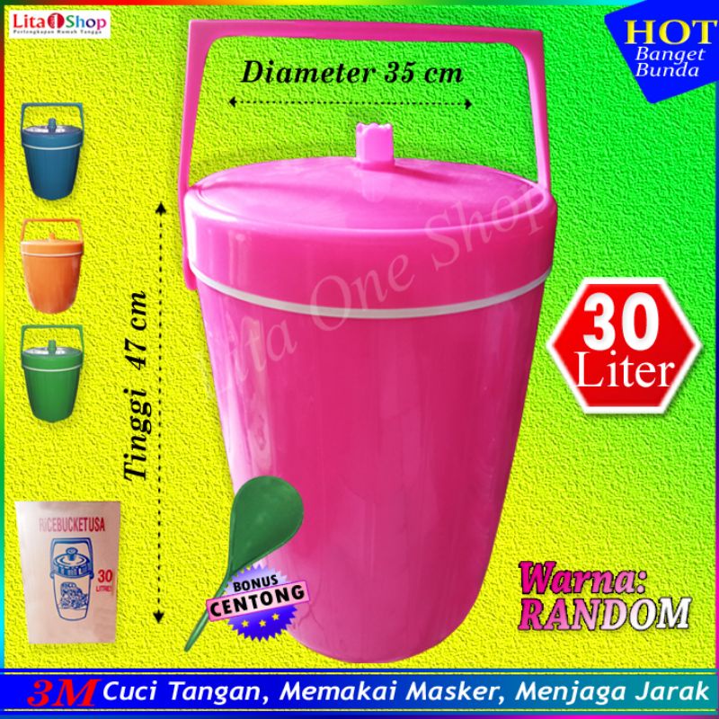 Jual Rice Bucket 30 Liter Termos Nasi 30 Liter Tremos Es 30 Liter