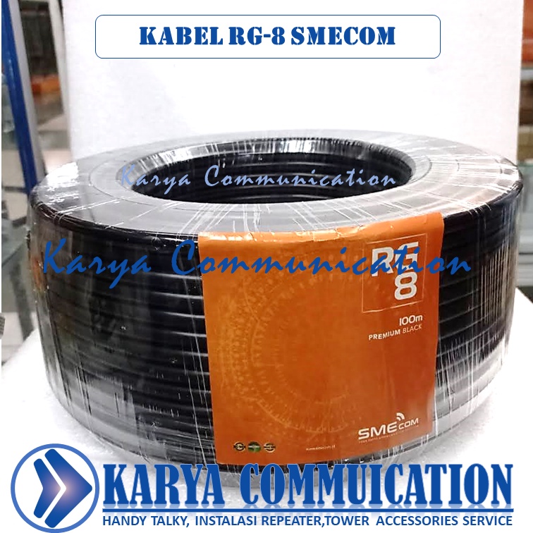Jual Kabel Rg-8 Serabut Full tembaga Coax SMEcom | Shopee Indonesia