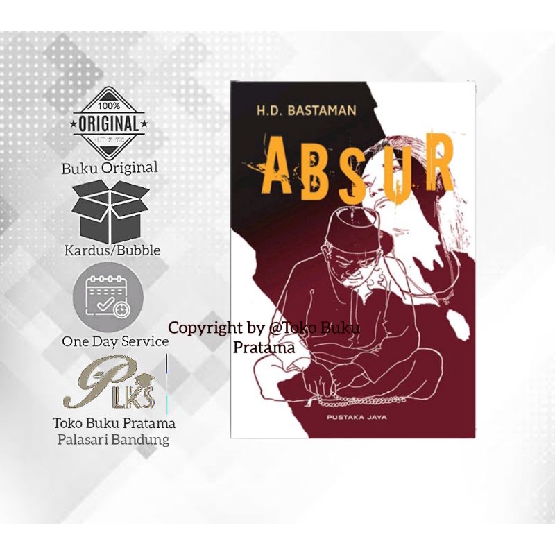 Jual Novel Sunda Absur - H.D Bastaman - ORI | Shopee Indonesia
